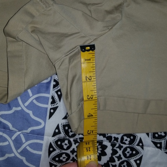 New York & Company Khaki Shorts - Picture 7 of 7